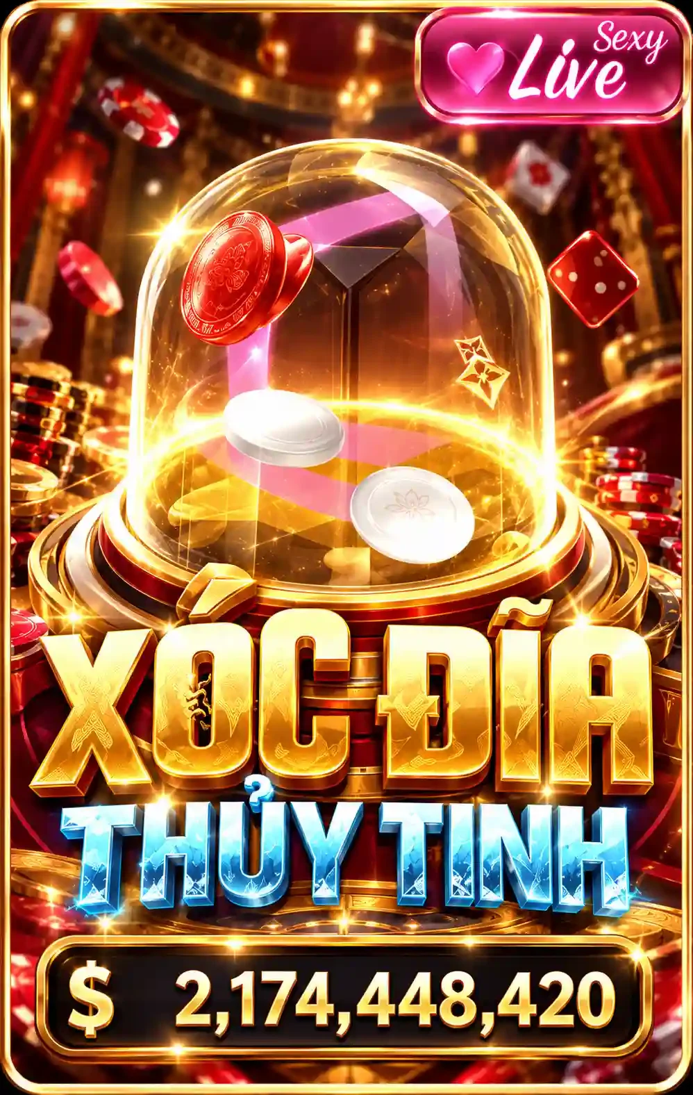 XÓC ĐĨA THỦY TINH